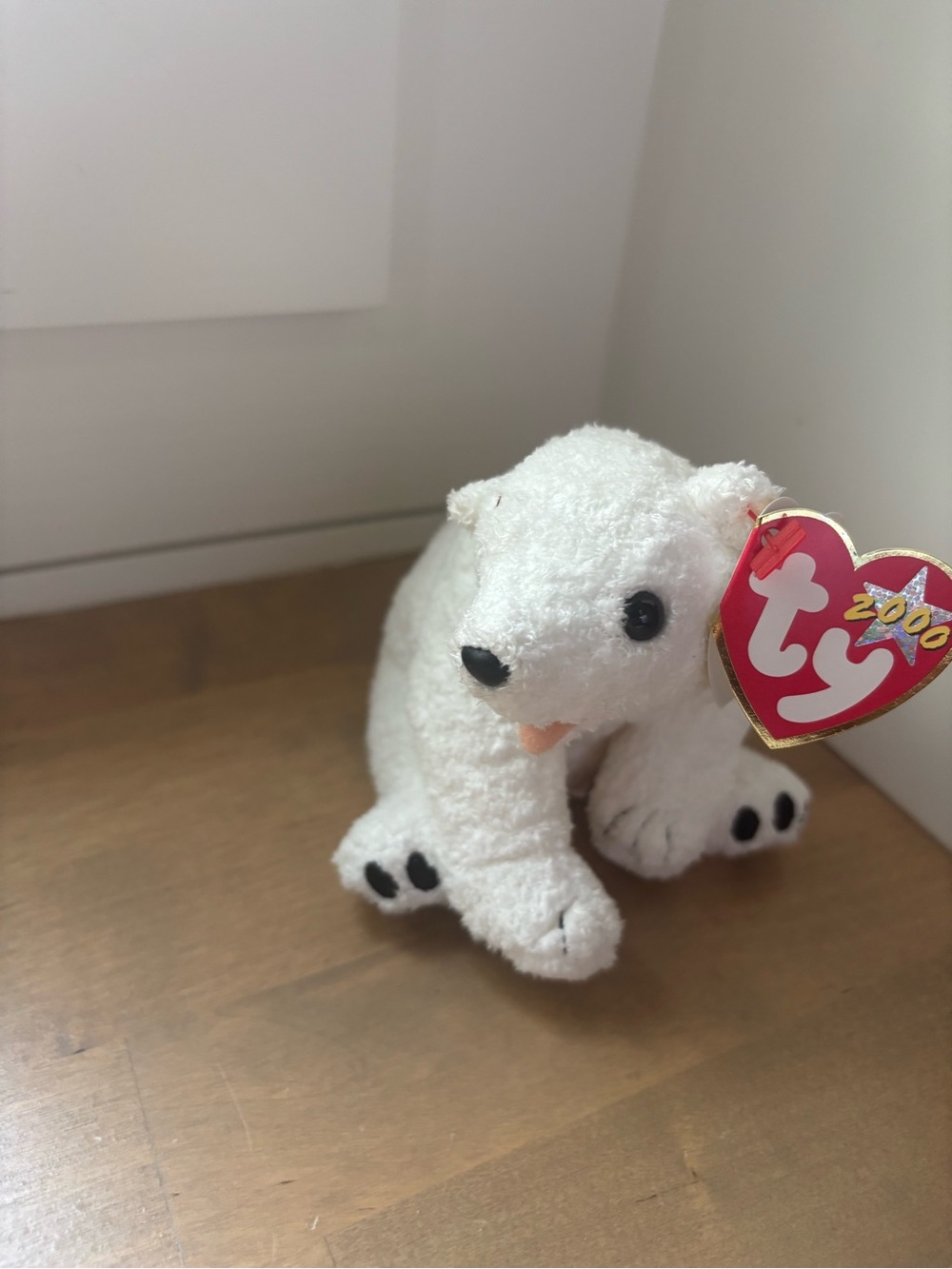 Ty beanie baby Aurora polar bear